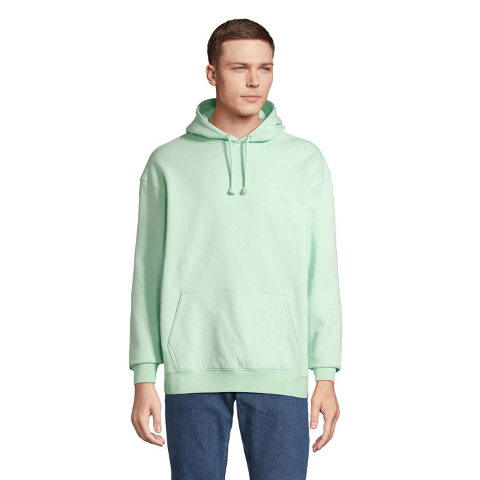 Sweat à capuche unisexe promotionnel CONDOR Vert Glace